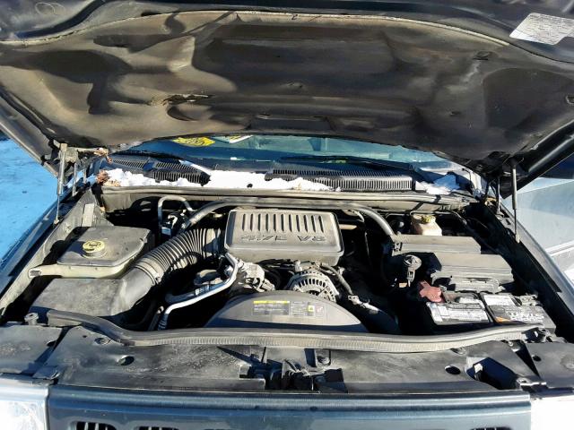 1J8HG48N96C328202 - 2006 JEEP COMMANDER BLUE photo 7