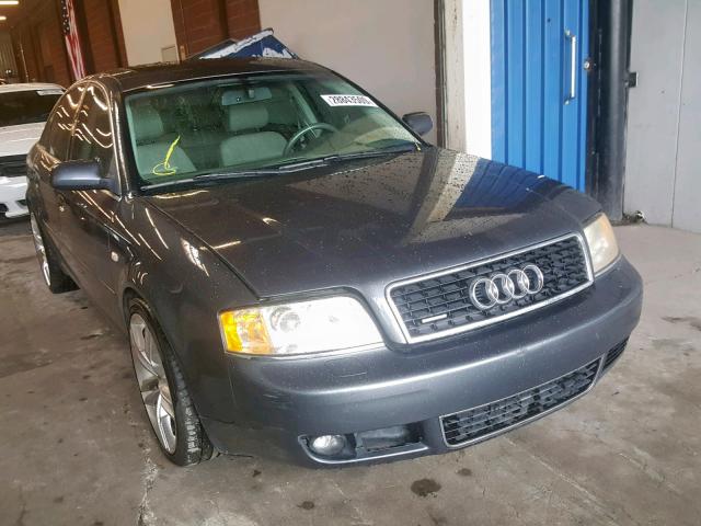 WAULD64B74N001152 - 2004 AUDI A6 2.7T QU GRAY photo 1