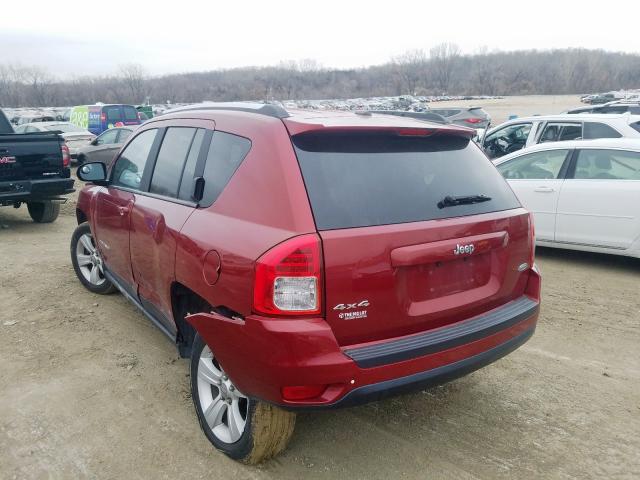 1C4NJDEB6CD698003 - 2012 JEEP COMPASS LATITUDE  photo 3