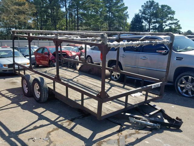 1TTWG656631854273 - 2003 UTILITY TRAILER BLACK photo 1