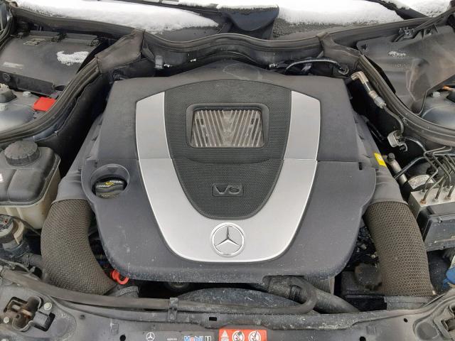 WDBRF92H37F879755 - 2007 MERCEDES-BENZ C 280 4MAT GRAY photo 7