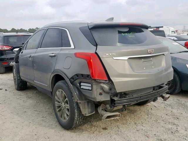 1GYKNBRS8HZ291519 - 2017 CADILLAC XT5 LUXURY GRAY photo 3