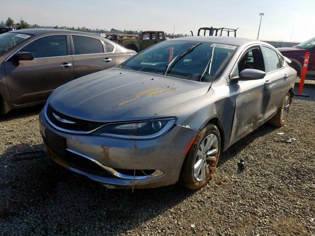 1C3CCCAB3GN184664 - 2016 CHRYSLER 200 LIMITED  photo 2