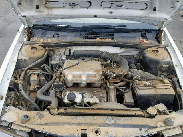 1B3XA7632LF712308 - 1990 DODGE SPIRIT ES WHITE photo 7