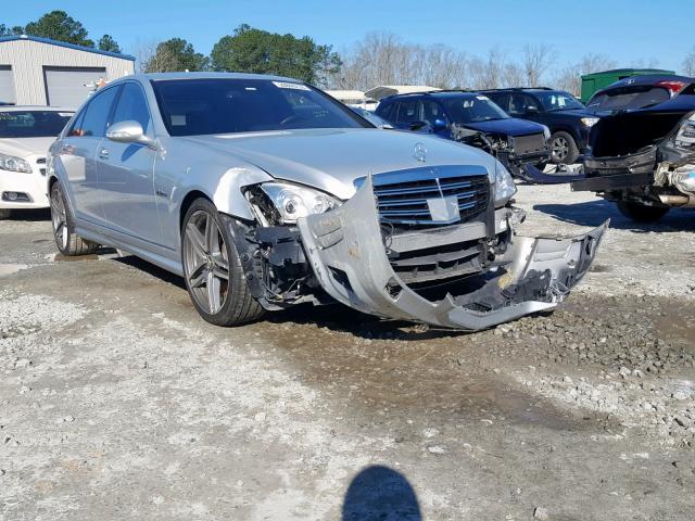 WDDNG77X08A174837 - 2008 MERCEDES-BENZ S 63 AMG SILVER photo 1