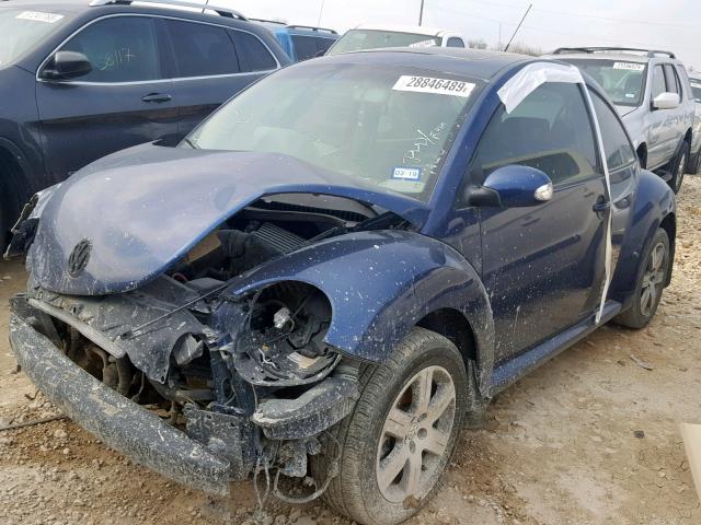 3VWRW31C76M419952 - 2006 VOLKSWAGEN NEW BEETLE ლურჯი ფოტო 2