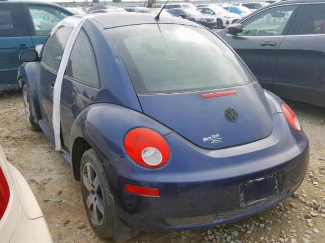 3VWRW31C76M419952 - 2006 VOLKSWAGEN NEW BEETLE ლურჯი ფოტო 3