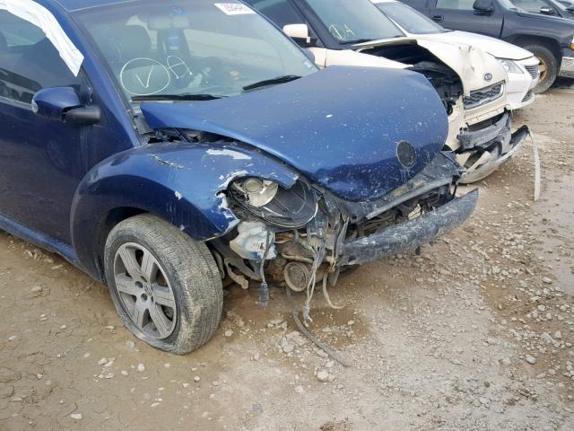 3VWRW31C76M419952 - 2006 VOLKSWAGEN NEW BEETLE ლურჯი ფოტო 9