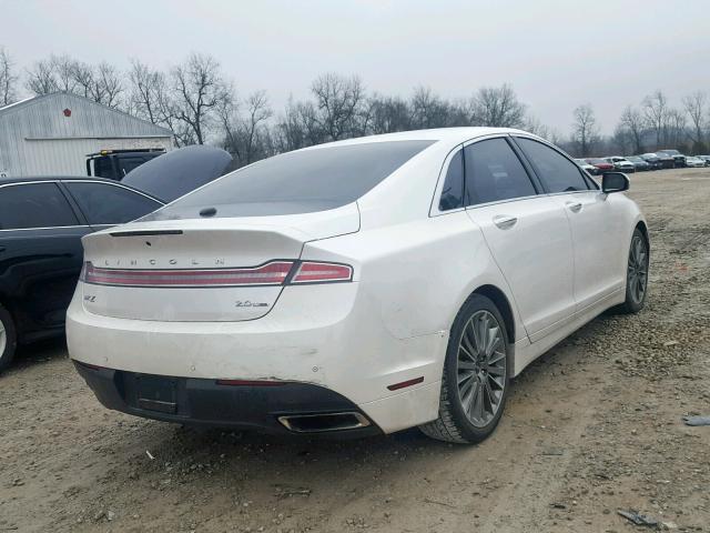 3LN6L2G91DR828304 - 2013 LINCOLN MKZ Սպիտակ լուսանկար 4