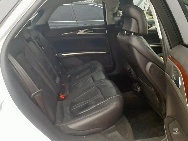3LN6L2G91DR828304 - 2013 LINCOLN MKZ Սպիտակ լուսանկար 6