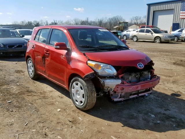 JTKKU4B41B1012250 - 2011 TOYOTA SCION XD RED photo 1