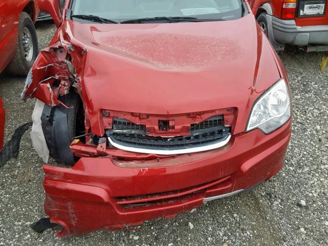 JTKKU4B41B1012250 - 2011 TOYOTA SCION XD RED photo 7