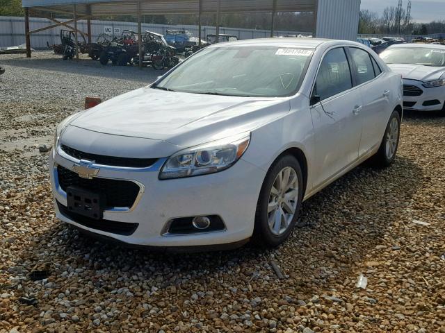 1G11D5SL3FF125926 - 2015 CHEVROLET MALIBU 2LT WHITE photo 2