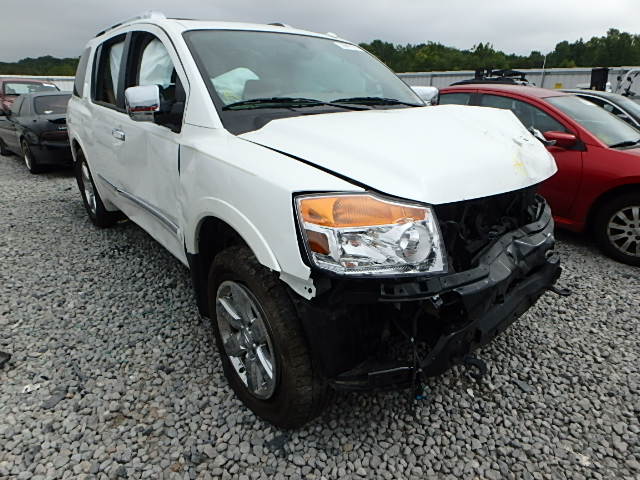 5N1BA0NF2DN615284 - 2013 NISSAN ARMADA PLA WHITE photo 1