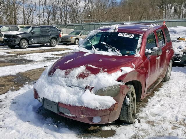 3GNDA13D97S582984 - 2007 CHEVROLET HHR LS Rojo foto 2