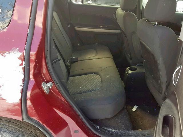 3GNDA13D97S582984 - 2007 CHEVROLET HHR LS Rojo foto 6