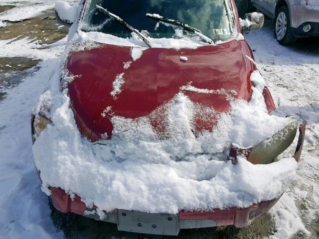 3GNDA13D97S582984 - 2007 CHEVROLET HHR LS Rojo foto 7