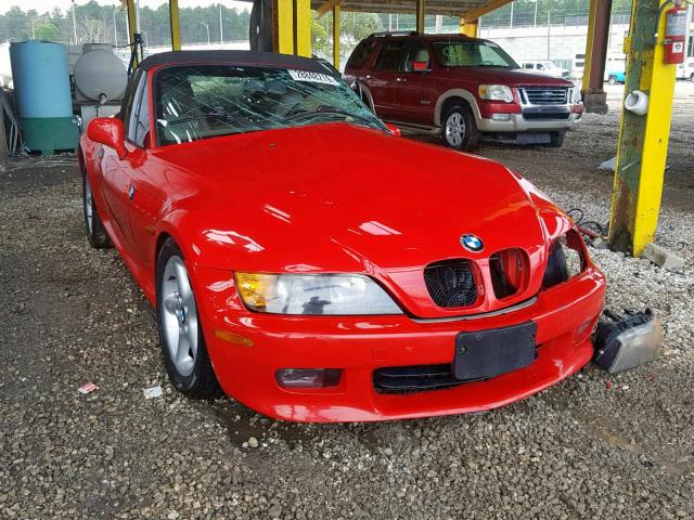 4USCJ3329WLC10951 - 1998 BMW Z3 2.8 RED photo 1