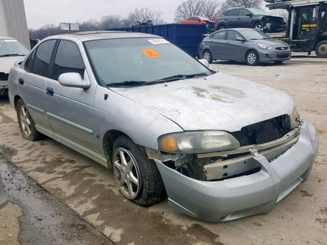 3N1AB51D22L701659 - 2002 NISSAN SENTRA SE- SILVER photo 1