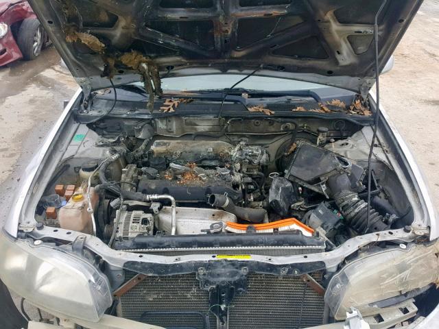 3N1AB51D22L701659 - 2002 NISSAN SENTRA SE- SILVER photo 7