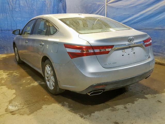 4T1BK1EB9FU136952 - 2015 TOYOTA AVALON XLE SILVER photo 3
