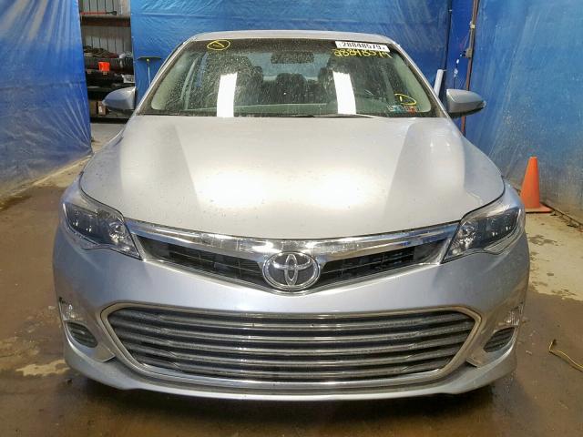 4T1BK1EB9FU136952 - 2015 TOYOTA AVALON XLE SILVER photo 9
