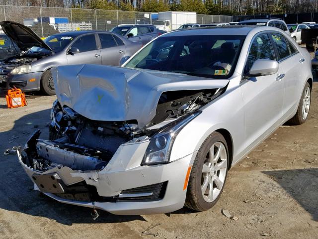 1G6AB5RX7G0121777 - 2016 CADILLAC ATS LUXURY SILVER photo 2