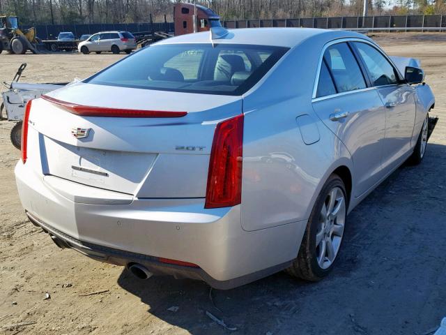 1G6AB5RX7G0121777 - 2016 CADILLAC ATS LUXURY SILVER photo 4