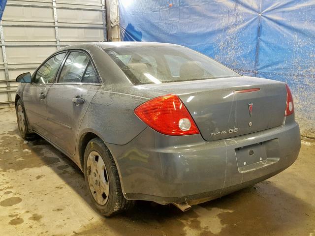 1G2ZF58B374275944 - 2007 PONTIAC G6 VALUE L GRAY photo 3