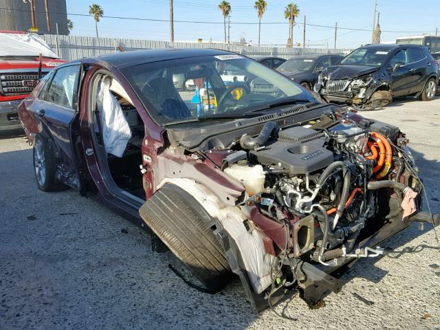 3LN6L2LU6DR820449 - 2013 LINCOLN MKZ HYBRID BURGUNDY photo 1