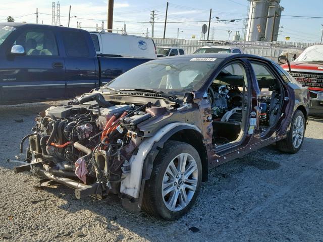 3LN6L2LU6DR820449 - 2013 LINCOLN MKZ HYBRID BURGUNDY photo 2