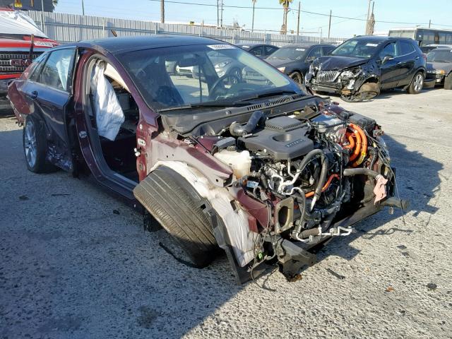 3LN6L2LU6DR820449 - 2013 LINCOLN MKZ HYBRID BURGUNDY photo 9