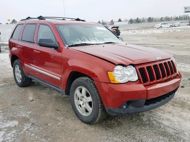 1J4PR4GK0AC134066 - 2010 JEEP GRAND CHER RED photo 1