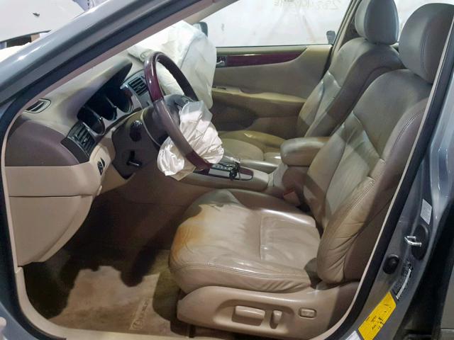 JTHBF30G036006922 - 2003 LEXUS ES 300 GOLD photo 5