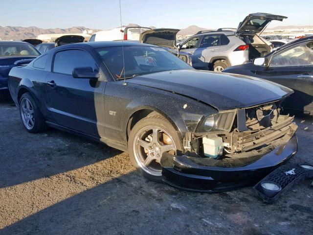 1ZVHT82H485175794 - 2008 FORD MUSTANG GT BLACK photo 1