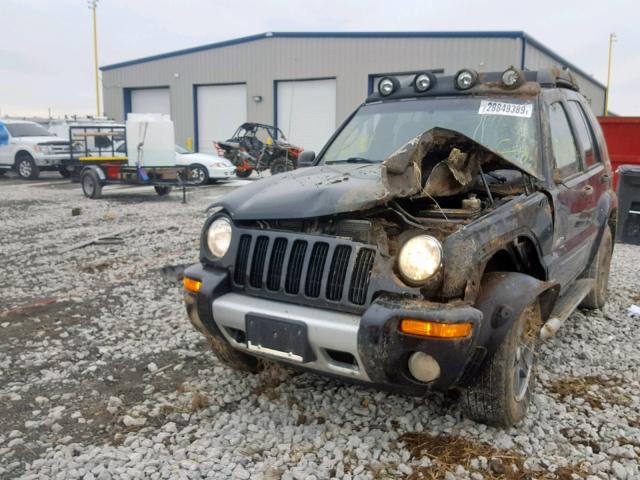 1J4GL38K33W546154 - 2003 JEEP LIBERTY RE BLACK photo 9