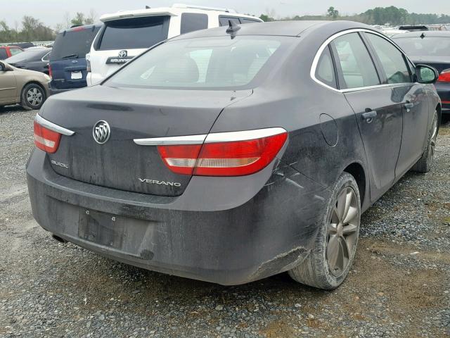 1G4PP5SK8D4154438 - 2013 BUICK VERANO CHARCOAL photo 4