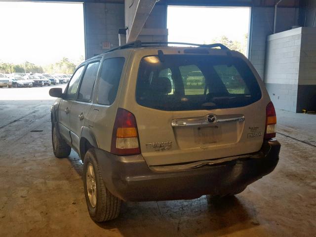 4F2YZ04193KM15130 - 2003 MAZDA TRIBUTE LX GOLD photo 3