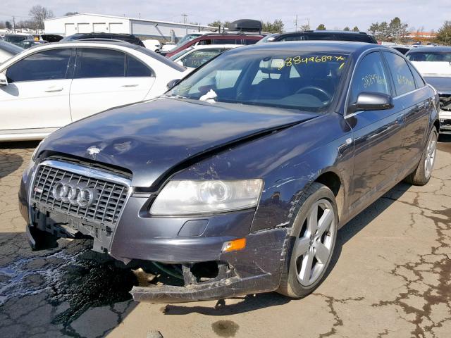 WAUDH74F48N131302 - 2008 AUDI A6 3.2 QUA GRAY photo 2