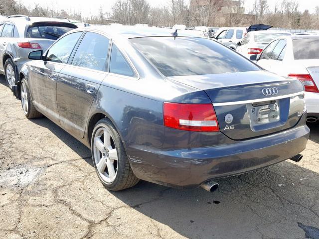 WAUDH74F48N131302 - 2008 AUDI A6 3.2 QUA GRAY photo 3