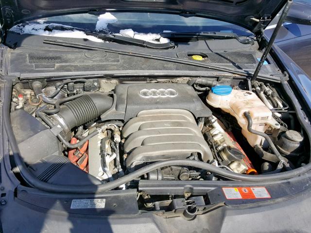 WAUDH74F48N131302 - 2008 AUDI A6 3.2 QUA GRAY photo 7