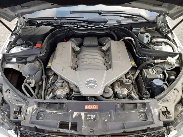 WDDGJ7HB9CF729969 - 2012 MERCEDES-BENZ C 63 AMG SILVER photo 7