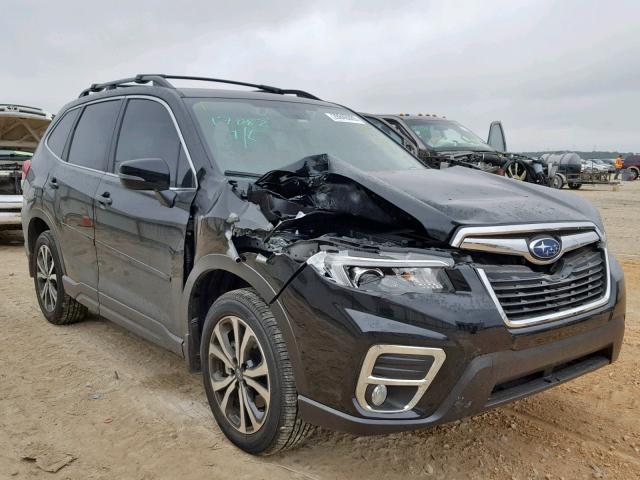 JF2SKAUCXKH449656 - 2019 SUBARU FORESTER L BLACK photo 1