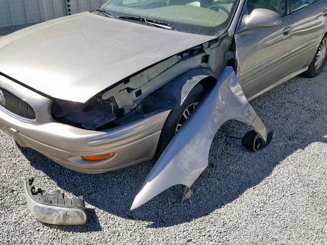 1G4HP52K544141604 - 2004 BUICK LESABRE CU TAN photo 9