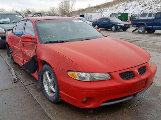 1G2WP52K9XF236515 - 1999 PONTIAC GRAND PRIX RED photo 1