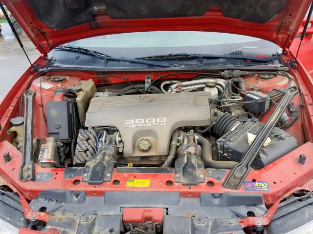 1G2WP52K9XF236515 - 1999 PONTIAC GRAND PRIX RED photo 7
