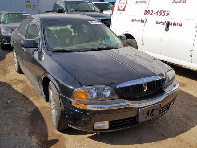 1LNHM87A62Y685013 - 2002 LINCOLN LS أسود صورة 1