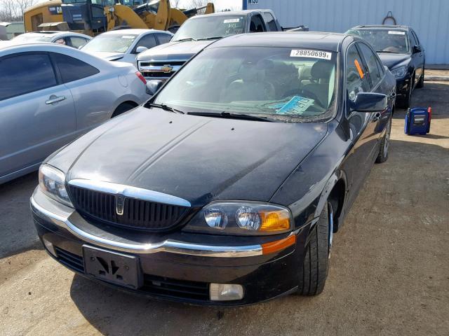 1LNHM87A62Y685013 - 2002 LINCOLN LS أسود صورة 2