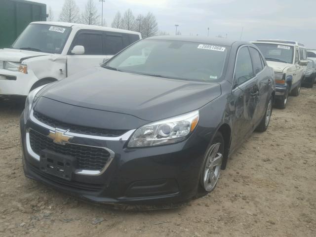 1G11C5SL9EF223585 - 2014 CHEVROLET MALIBU 1LT ნაცრისფერი ფოტო 2