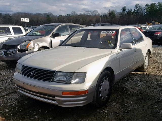 JT8BH22F7T0066014 - 1996 LEXUS LS 400 CREAM photo 2